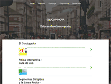 Tablet Screenshot of educainnova.com